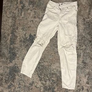 White jeans